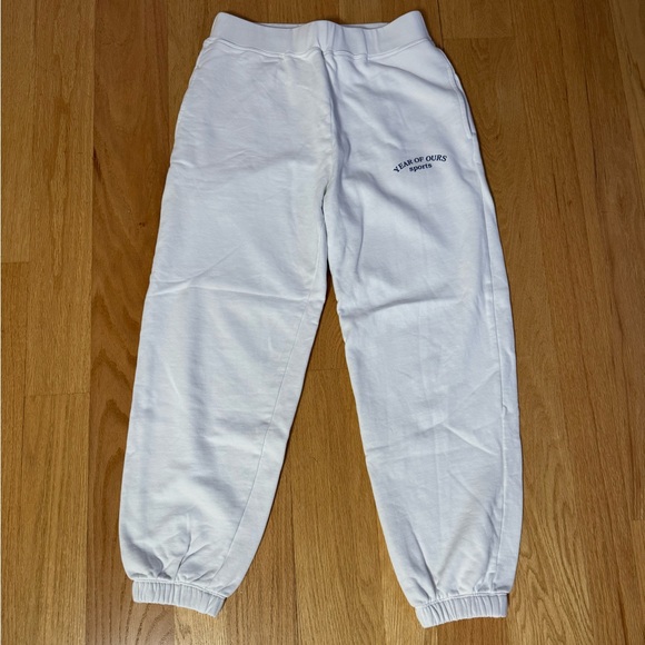 Year of Ours White Matching Sweat Set - Picture 2 of 13